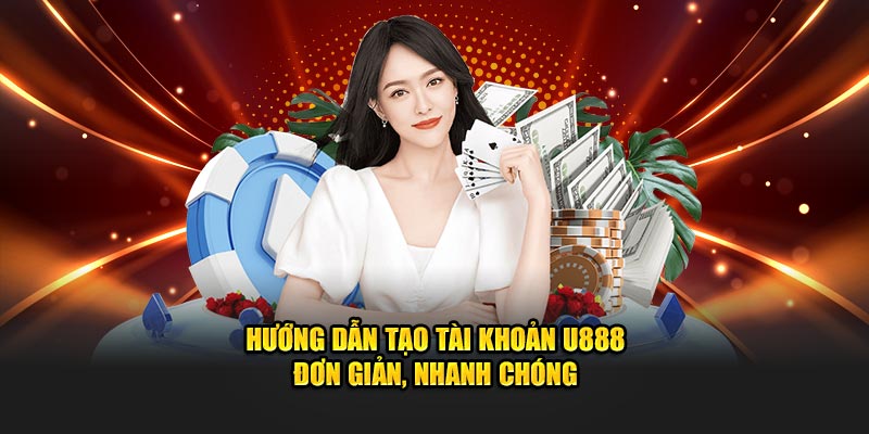 Hướng dẫn tạo tài khoản U888 dễ dàng và nhanh chóng.
