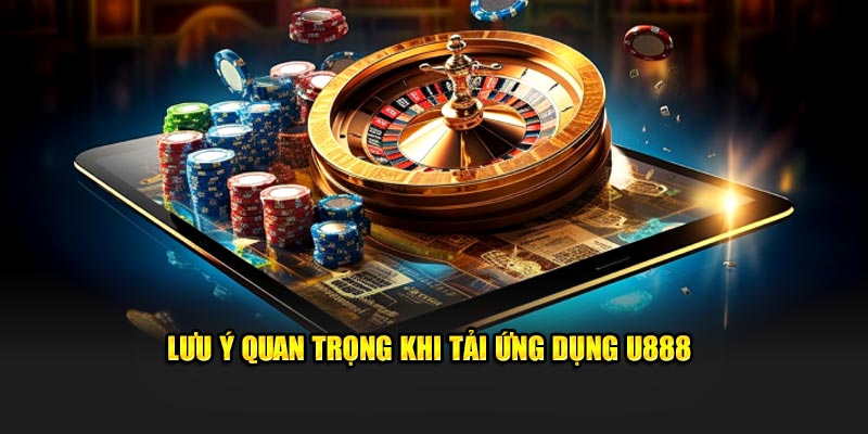Một số điều cần lưu ý khi tải app u888