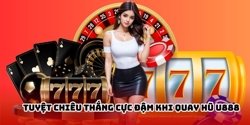 Tuyệt chiêu thắng cực đậm khi quay hũ U888
